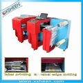 adhesive label sticker flexographic printer machine, self adhesive plastic/UV label printing cutting machine